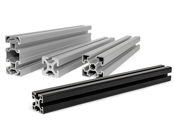 Aluminijski profili <br> GN 10i, u crno eloksiranoj izvedbi